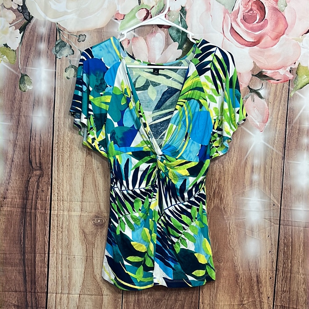 Willi Smith Knot Blouse